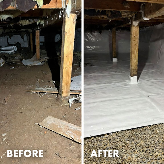 crawl space encapsulation Evansville