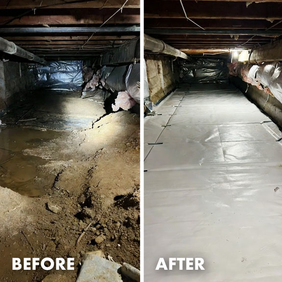 crawl space encapsulation Evansville